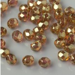 Zdjęcie - Fire Polish Luster - Pink (LK00030) 4mm